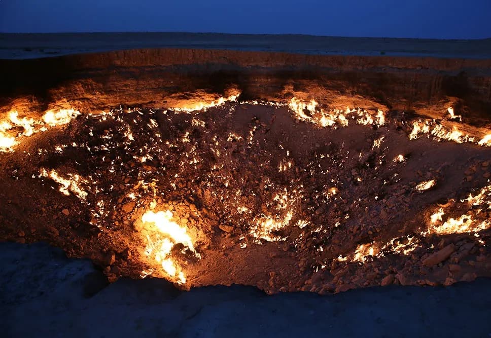 Darwaza Gaskrater – Das Tor zur Hölle